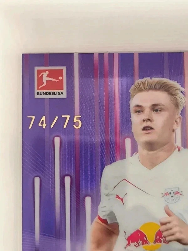 Ultrabeam Conrad Harder 14/75 Topps Chrome RB Leipzig Insert Bundesliga – photo 2